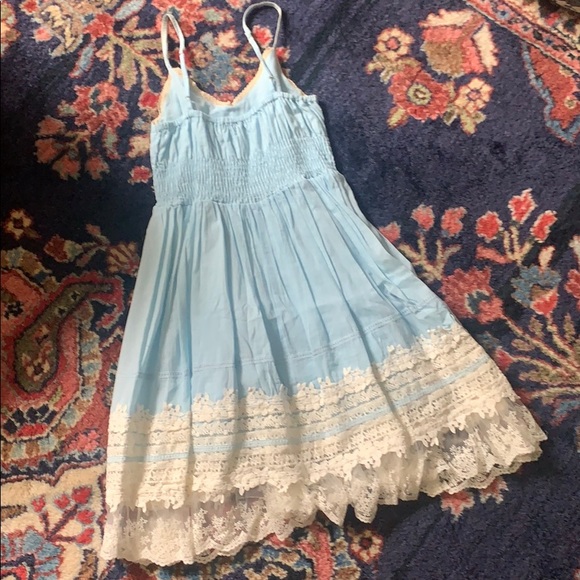 Blue lace sundress - Picture 3 of 7